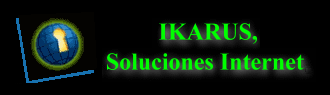 Logo IKARUS, Soluciones Internet.